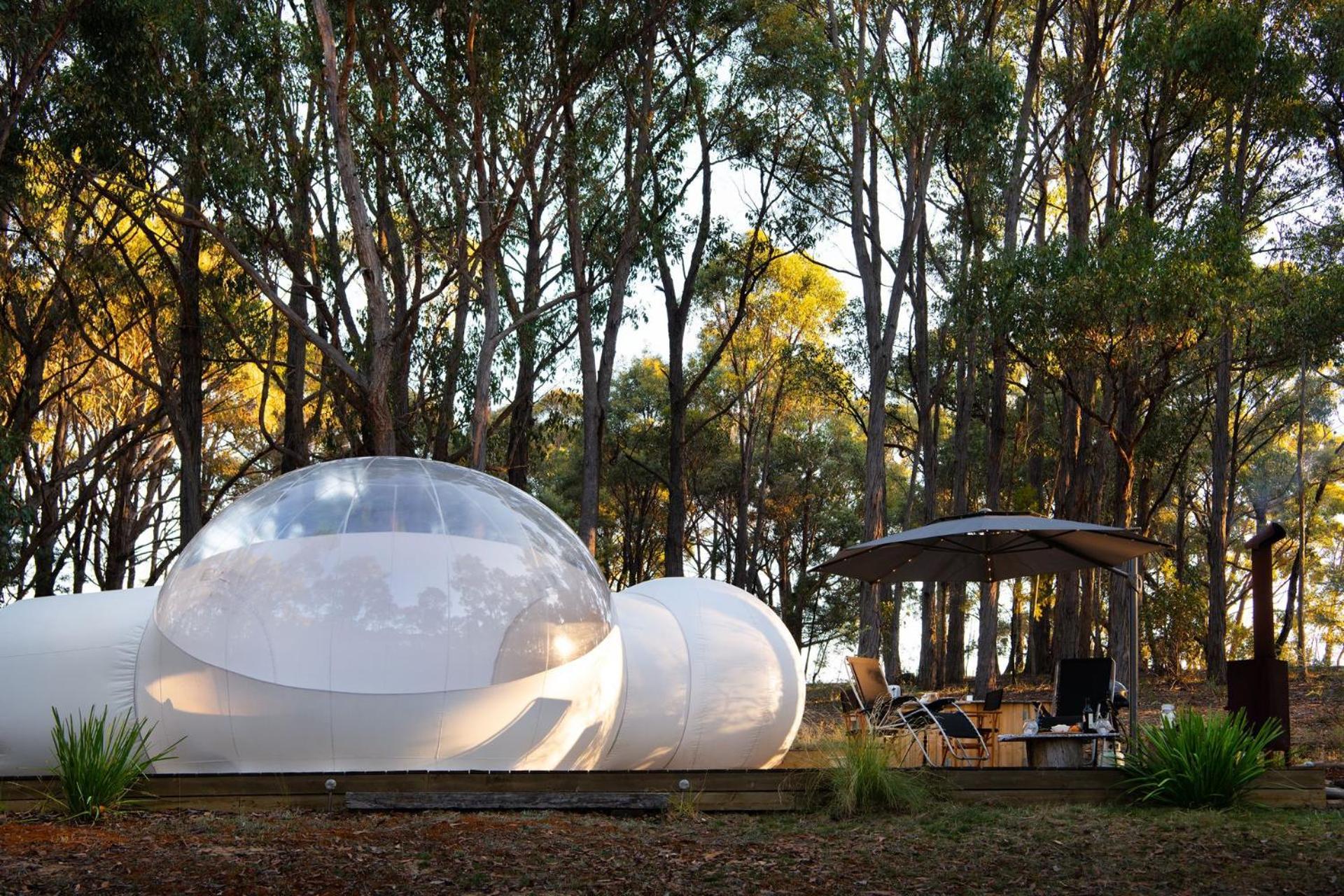 Skyview Bubbletent Eganstown Bagian luar foto