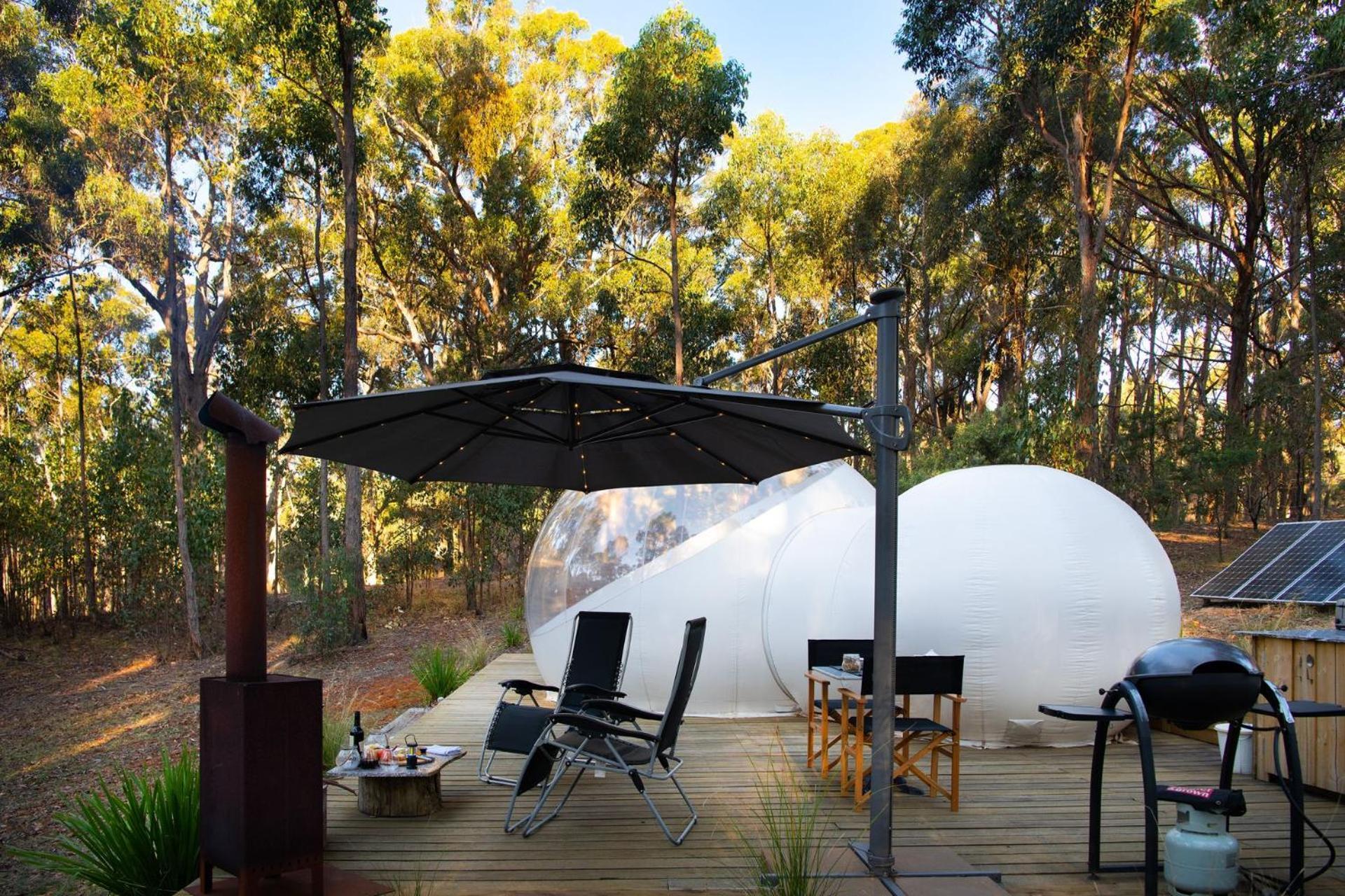 Skyview Bubbletent Eganstown Bagian luar foto