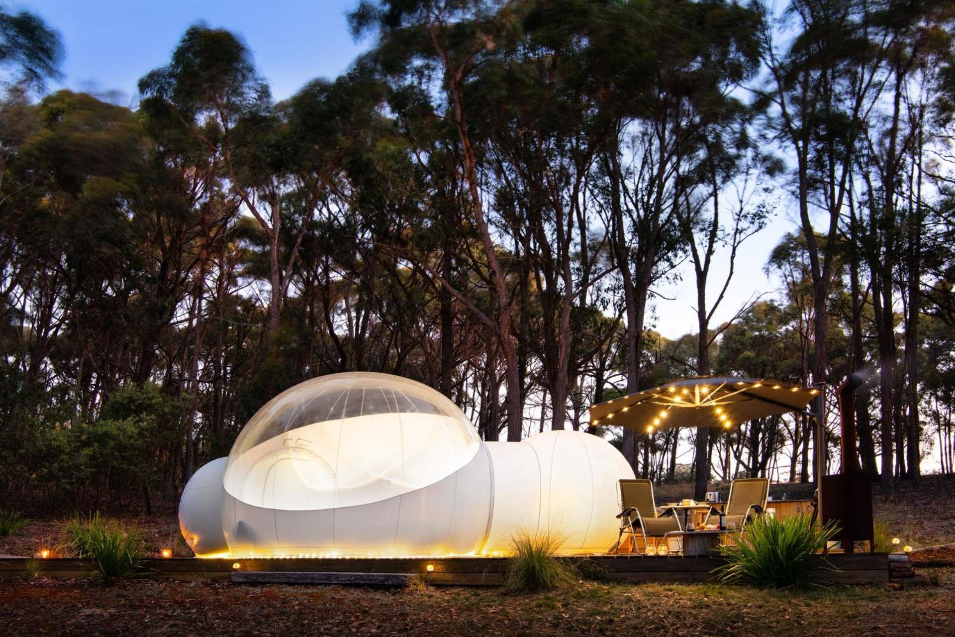 Skyview Bubbletent Eganstown Bagian luar foto